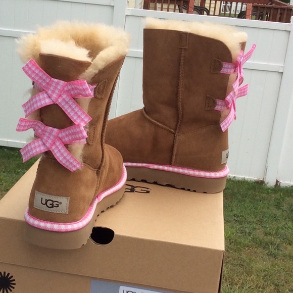 Ugg Bailey Bow Gingham - Picture 3 of 6
